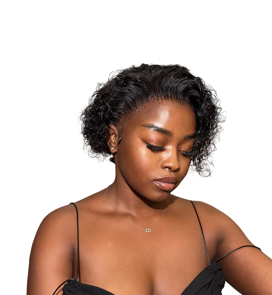 Water Wave Pixie Wig
