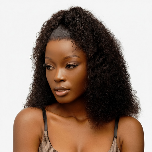 Ladina 14" Burmese Curl Double Drawn 5x5 1B Bob