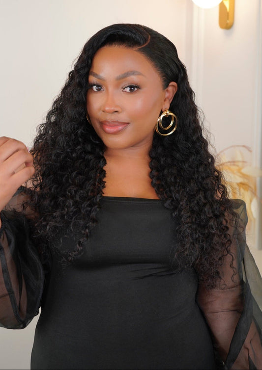 Cambodian 13x4 Deep Wave Wig - Nat