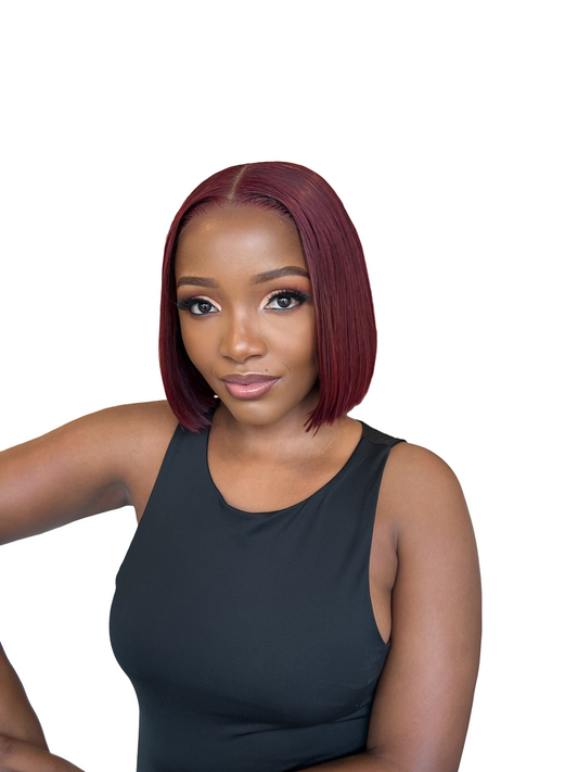 10" Vietnamese Wear & Go Wig with Bangs