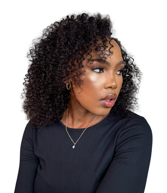 Jerry Curl U-Part Wig