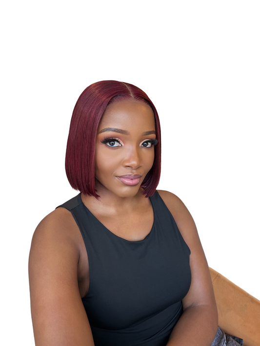 10" Vietnamese Wear & Go Wig with Bangs