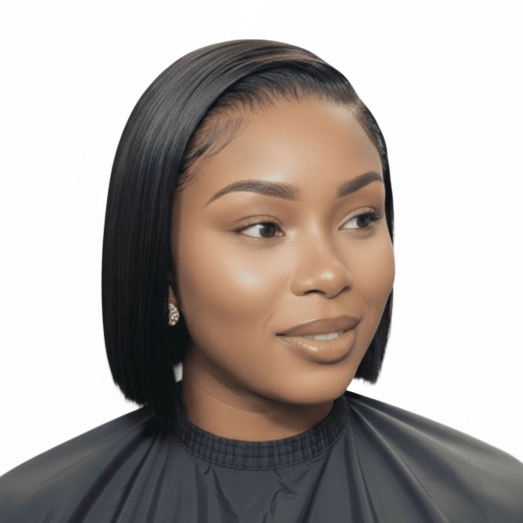 Brazilian Lace Frontal Wig Blunt Bey Bob 8 Inch