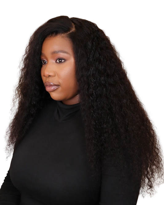 Cambodian 13x4 Lace Frontal Wig Deep Wave - Nat - 22"