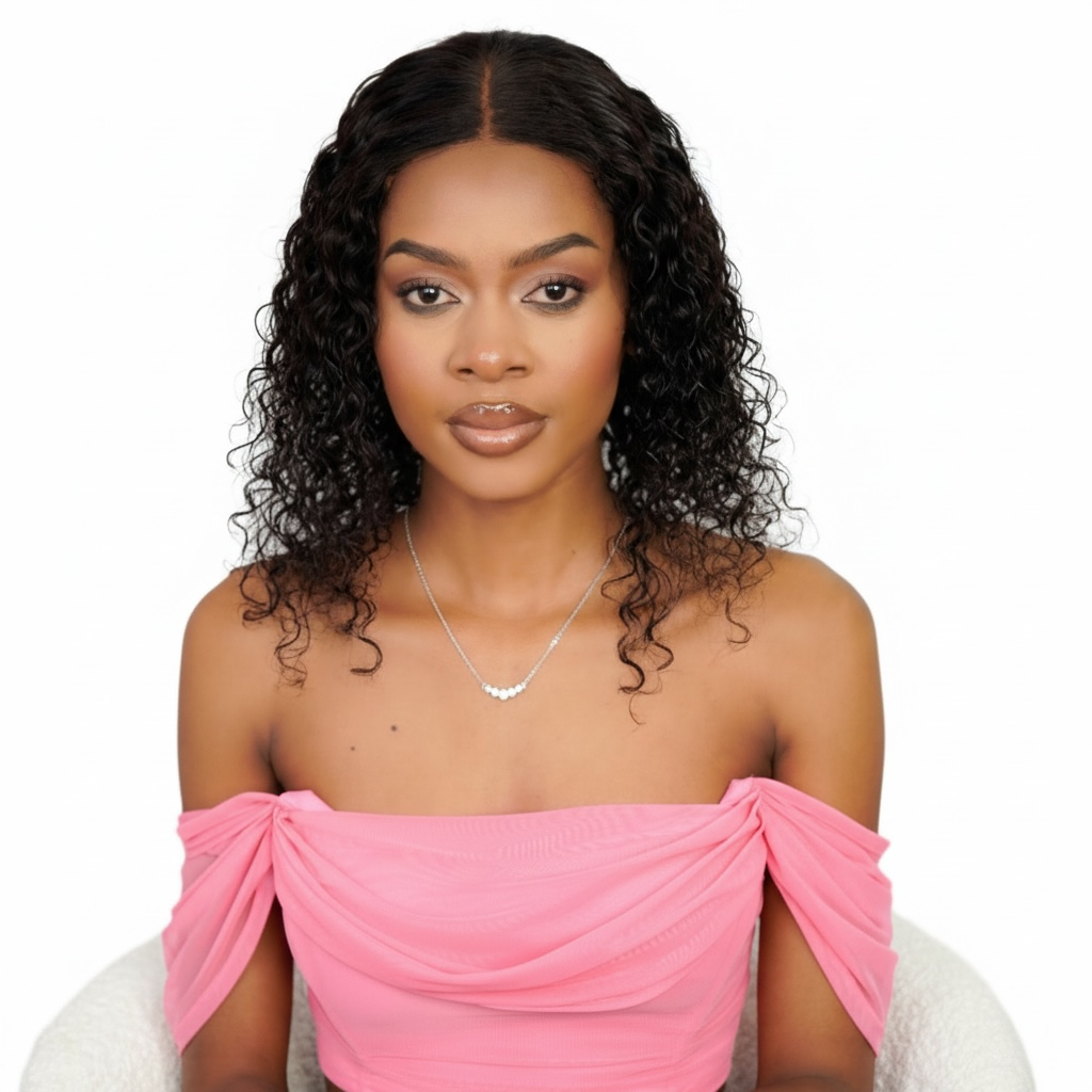 PreGlam Brazilian 4x4 Lace Wig Water Wave Bob