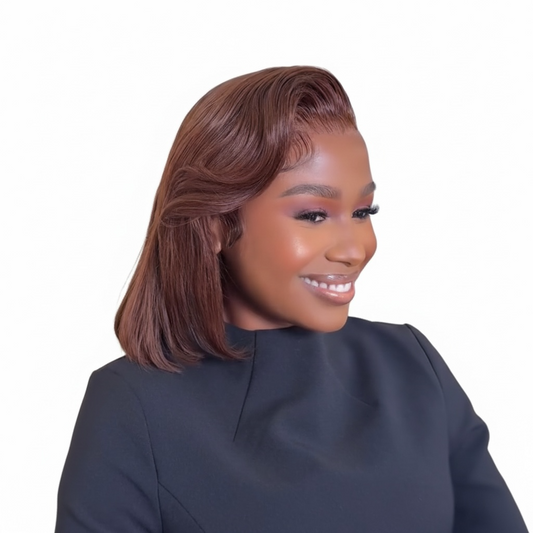 12" Cinnamon Bob Wig