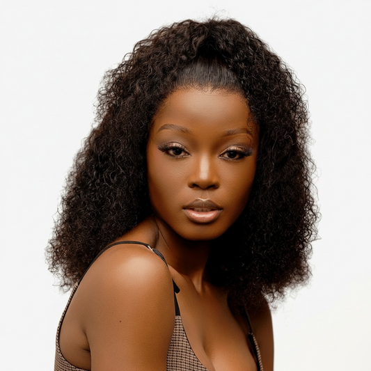 Ladina 14" Burmese Curl Double Drawn 5x5 1B Bob