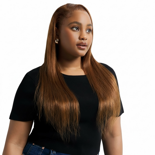 LaDina Hair 22” Full Frontal Straight Wig