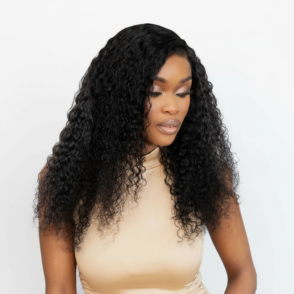Peruvian LUX 13x4 Lace Frontal Wig Deep Wave