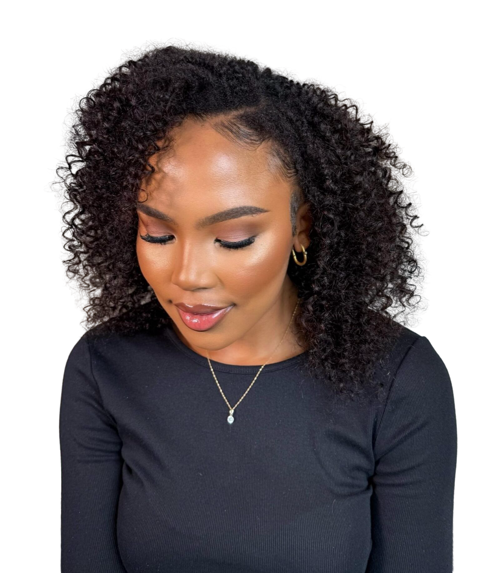 Jerry Curl U-Part Wig