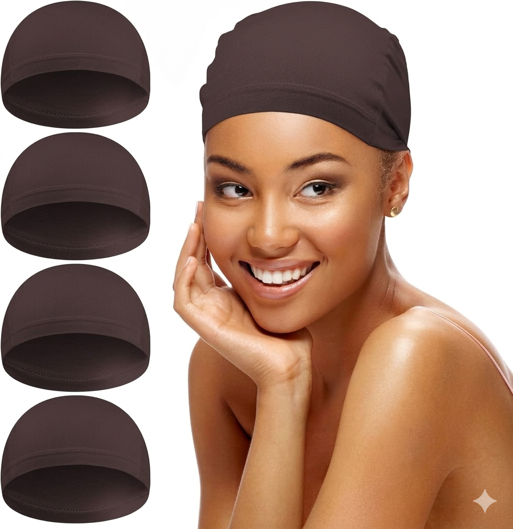 14” Glueless Luxe Brown +Free Wig cap & glue